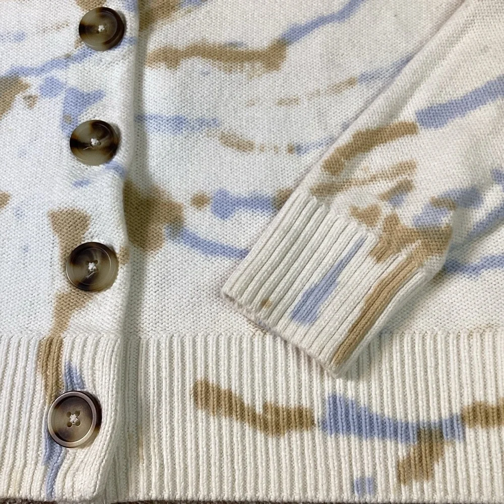 Madewell Tie-Dye Broadway Button-Up Cardigan Sweater - Picture 5 of 12